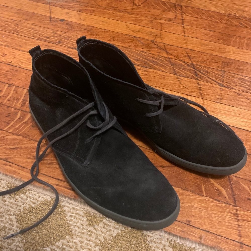 Calvin Klein Black Suede Chukka Boots